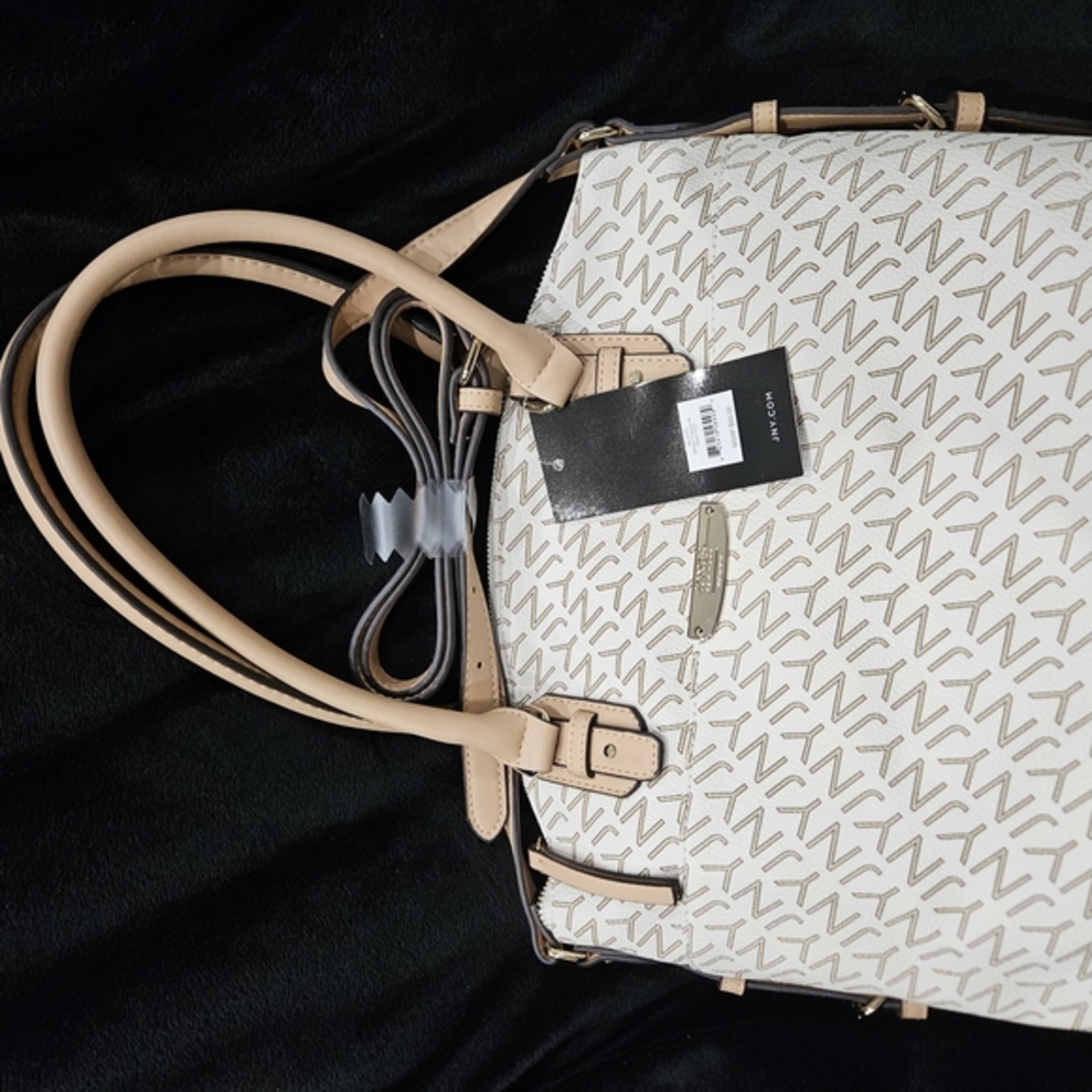 Felicity Ivory and Tan Tote Bag